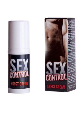 Крем для улучшения эрекции RUF Sex Control Erect, с разогревающим эффектом, 30 мл 19-3061 фото