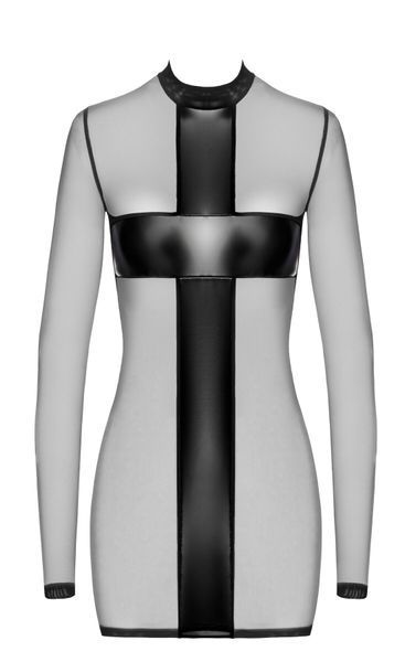 Сукня Noir Handmade F369 Crossfire Mesh & Wetlook Mini dress S SX4099 фото