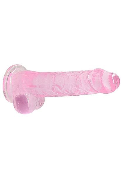 Фалоімітатор Realistic Dildo with Balls Pink 8/20 см 36-REA092PNK фото