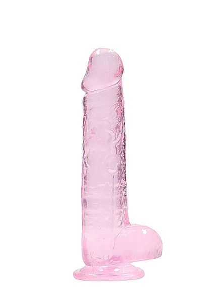 Фалоімітатор Realistic Dildo with Balls Pink 8/20 см 36-REA092PNK фото