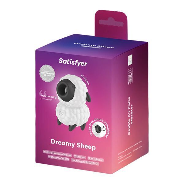 Вакуумный стимулятор клитора Satisfyer Dreamy Sheep 73-4080628 фото