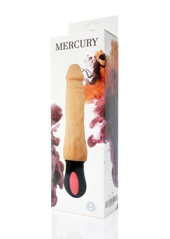 Вибратор BOSS SERIES Mercury, телесный 44-00011 фото