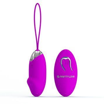 Віброяйце з пультом керування PRETTY LOVE JULIA, 12 vibration functions Wireless remote control BI-014362W-4 фото