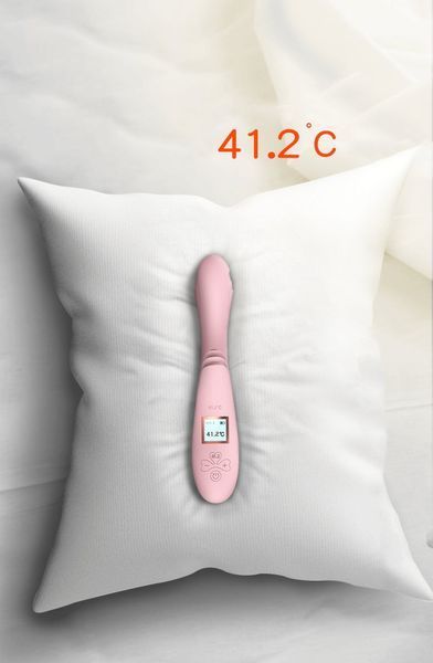 Віібратор з підігрівом Lilo USB -Pink 26-00164 фото