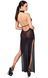 Сукня Noir Handmade F372 Onyx Twin-slit Long dress XS SX4108 фото 3