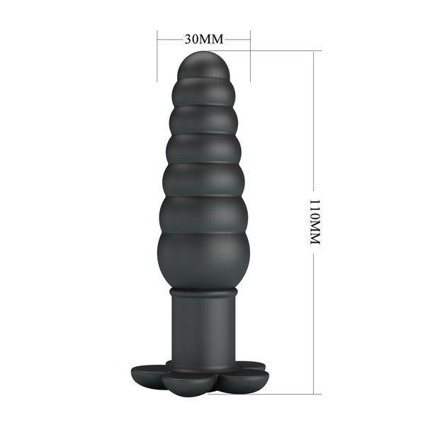 Анальна пробка з вібрацією Pretty Love Imron Vibrating Anal Plug BI-040203 фото