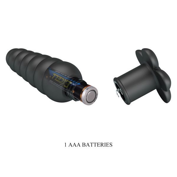 Анальна пробка з вібрацією Pretty Love Imron Vibrating Anal Plug BI-040203 фото