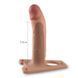 Страпон LOVETOYS Rodeo Big, полый, 8" / 20,5 см 66-LV415001 фото 6