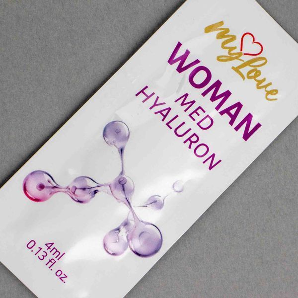 Интимный гель MyLove Woman Med Hyaluron, с гиалуроновой кислотой, 4 мл 101-9544 фото