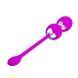 Вагинальные шарики с вибрацией PRETTY LOVE Werner, фиолетовые BI-014548 фото 4