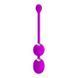 Вагинальные шарики с вибрацией PRETTY LOVE Werner, фиолетовые BI-014548 фото 2