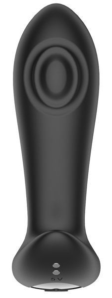 Анальная вибропробка BOSS SERIES Dual Tapping Anal Plug 56-2030 фото
