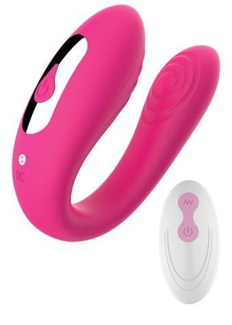 Вібратор для пар Massager Dual Vibrator USB 5 Functions / Remote Control 22-00060 фото