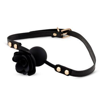 Кляп Black Rose Ball Gag, чорний 64-00225F фото