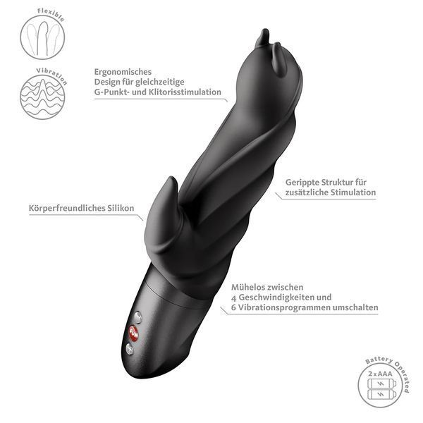 Вібратор Fun Factory - Darling Devil black 88-FF000996BK01 фото