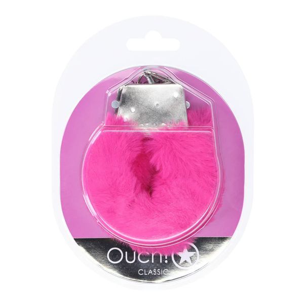 Наручники Classic Fluffy Handcuffs Pink 36-OU1047PNK фото