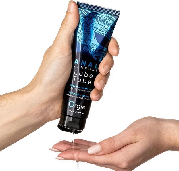 Анальный лубрикант ORGIE Lube Tube Anal Comfort, гибридный, на водно-силиконовой основе, 100 мл 69-21142 фото