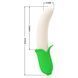 Вібратор для точки G PRETTY LOVE Banana Knight, зелений BI-014976 фото 6