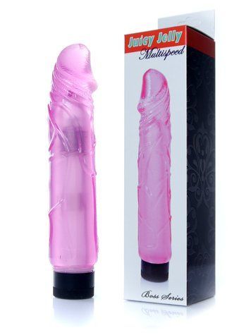 Вибратор BOSS SERIES EasyLove Juicy Jelly, розовый 67-00073 фото