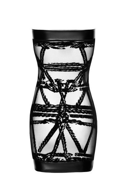Сукня Noir Handmade F359 Bondesque Off-shoulder mini dress L SX4061 фото