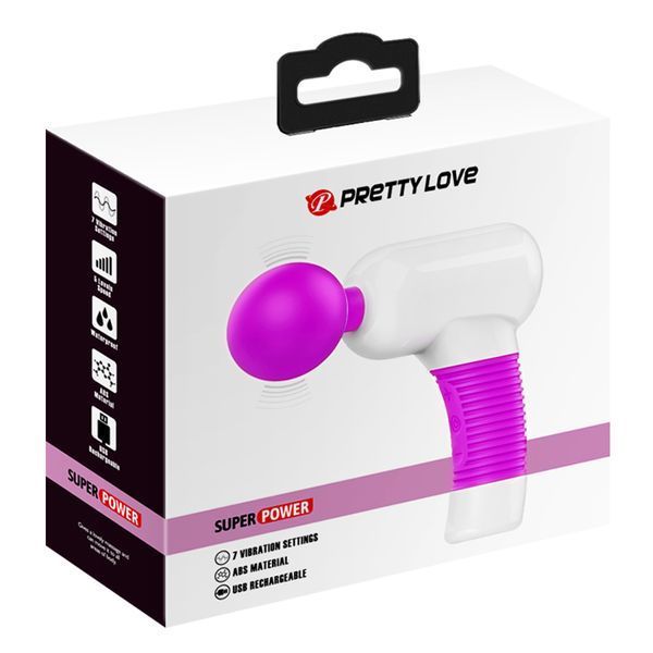 Вібромасажер PRETTY LOVE MAGIC GUN 7 vibration functions 5 levels of speed control BW-055013 фото
