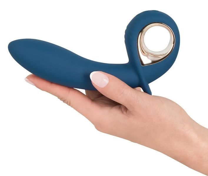 Вібратор для точки G ORION You2Toys Inflatable Vibrator Petit, надувний, синій 42-05500270000 фото