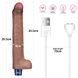 Вiбратор 10.5 REAL SOFTEE VIBRATING DILDO 66-LV430223 фото 5