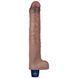 Вiбратор 10.5 REAL SOFTEE VIBRATING DILDO 66-LV430223 фото 7