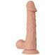 Фалоімітатор з мошонкою BAILE Beautiful Bahamut, тілесний, 9,4" / 23,9 см BW-008104NR фото 3