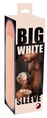 Насадка на пенис ORION You2Toys Big White Sleeve, белый, длина 22 см, диаметр 48 мм 42-05079620000 фото