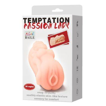 Мастурбатор-вагина PRETTY LOVE/BAILE Temptation Passion Lady 3D BM-009005N фото