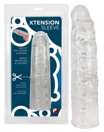 Насадка на пенис ORION XTension Sleeve, прозрачная 42-05097280000 фото