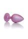 Анальная пробка BOSS SERIES Jewellery Pearl Pink PLUG, металлическая, розовая, 100 мм, L 64-00134 фото 4