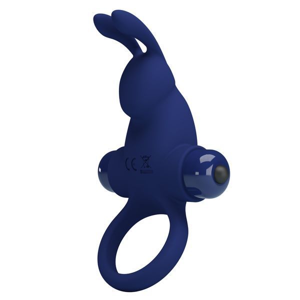 Ерекційне кільце з вібрацією PRETTY LOVE Powerful Ring BI-210204-3 фото