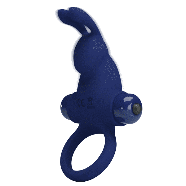 Ерекційне кільце з вібрацією PRETTY LOVE Powerful Ring BI-210204-3 фото