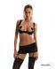 Комплект Obsessive Lecille 3-pcs crotchless set 2XL/3XL SX3108 фото 4