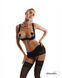 Комплект Obsessive Lecille 3-pcs crotchless set 2XL/3XL SX3108 фото 3