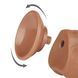 Фалоімітатор з мошонкою 7.5'' Sliding Skin Dual Layer Dong Brown 66-LV317303 фото 7