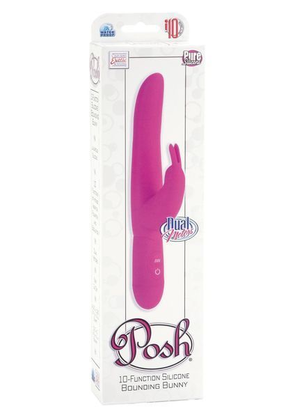 Вібратор POSH BOUNDING BUNNY PINK 30-12485-X-PINK фото