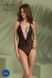 Боді Passion DROSERA BODY black, L/XL, високі вирізи, верх на зав&rsquo;язках SX0470 фото 6