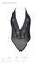 Боді Passion DROSERA BODY black, L/XL, високі вирізи, верх на зав&rsquo;язках SX0470 фото 5