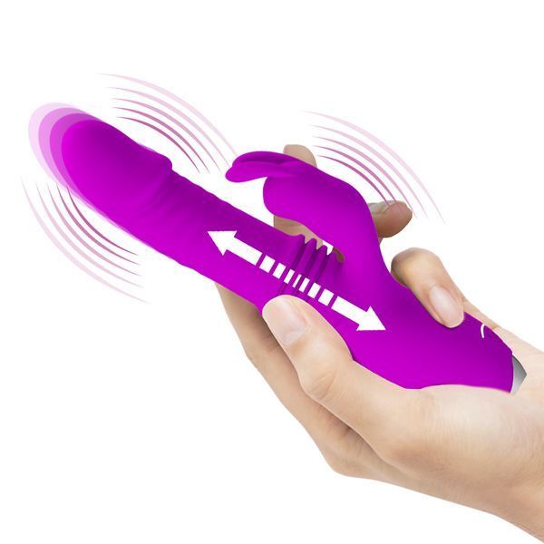 Вібратор Pretty Love Dorothy USB 3 Thrusting 12 Vibration BI-014713 фото