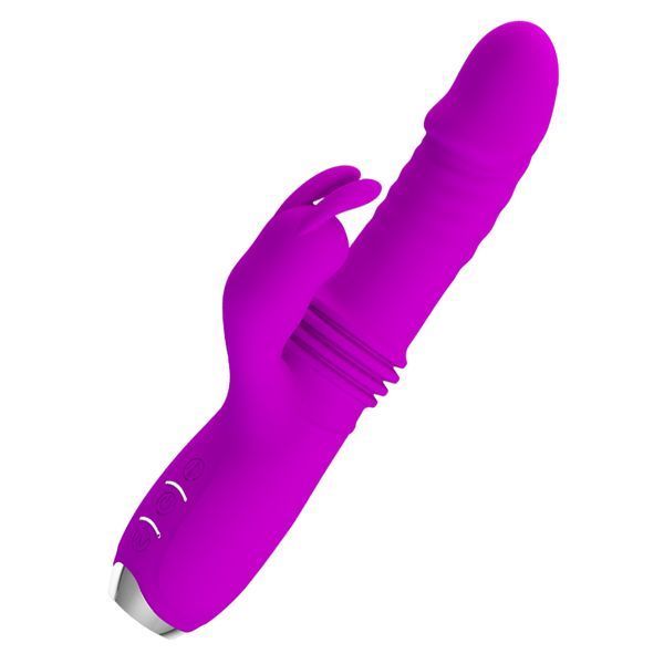Вібратор Pretty Love Dorothy USB 3 Thrusting 12 Vibration BI-014713 фото