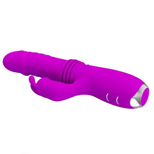 Вібратор Pretty Love Dorothy USB 3 Thrusting 12 Vibration BI-014713 фото