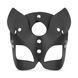 Маска кошечки Bedroom Fantasies Kitty, из экокожи, чёрная 55-BF055BLK фото 3