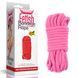 Веревка для бондажа LOVETOY Fetish Bondage Rope, розовая, 10 м 66-LVFT-001A-03P фото 1