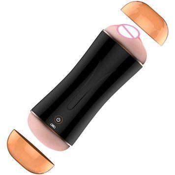 Мастурбатор с вибрацией BOSS SERIES Fox Vibrating Masturbation Cup, двойной 63-00030 фото