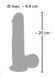 Вібратор на присосці ORION Medical Silicone Vibrator, тілесний 42-05968760000 фото 8