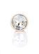 Анальная пробка BOSS SERIES Jewellery Pearl Gold Plug Clear, металлическая, прозрачная, S, золотой 64-00129 фото 8