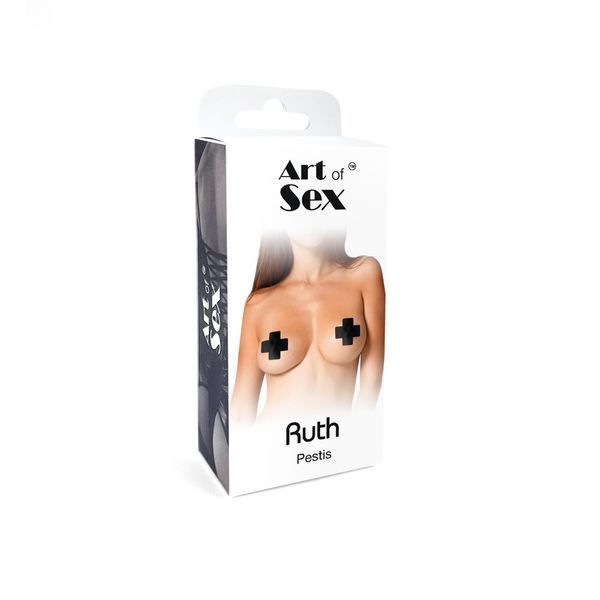 Сексуальні наклейки на груди Art of Sex &ndash; Ruth. Чорний SO6788 фото